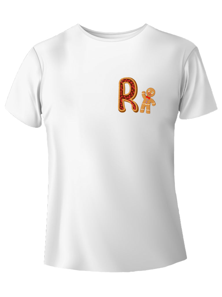 Alfabeto natalizio lettera R t-shirt