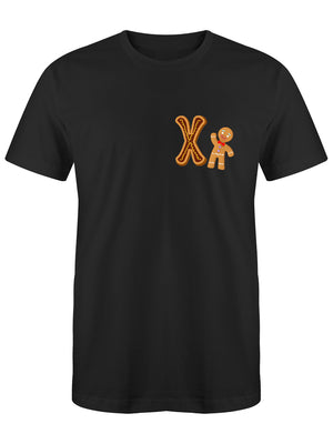 Alfabeto natalizio lettera X t-shirt