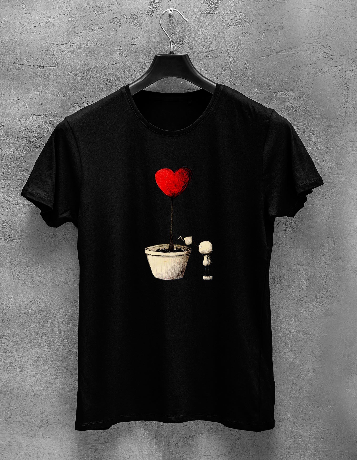 Annaffiare l'amore t-shirt