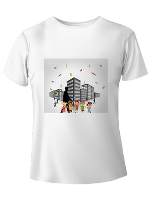 Piovono caramelle t-shirt