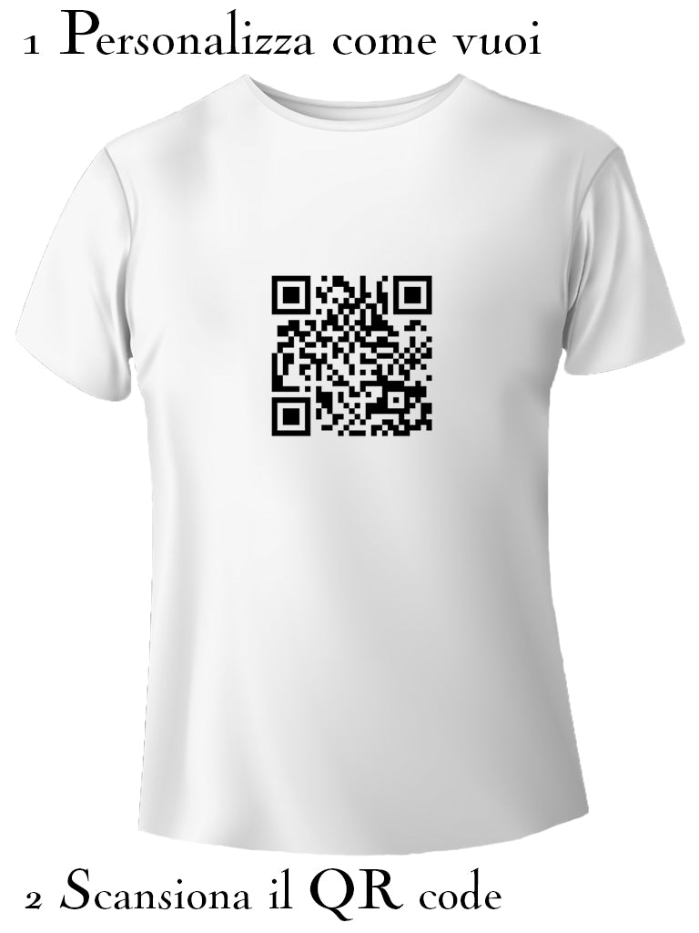 QR code T-shirt