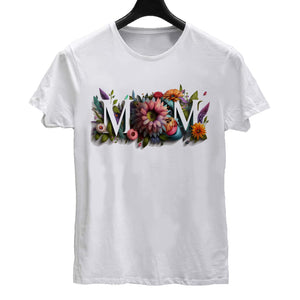 T-shirt fiore di mamma