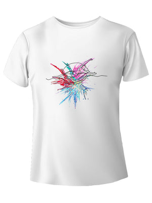 Watercolor nuotatrice t-shirt