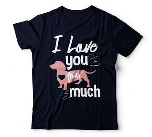 I love dog t-shirt